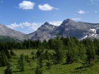 Kanada - Gipfelkette bei Sunshine Village / Banff NP